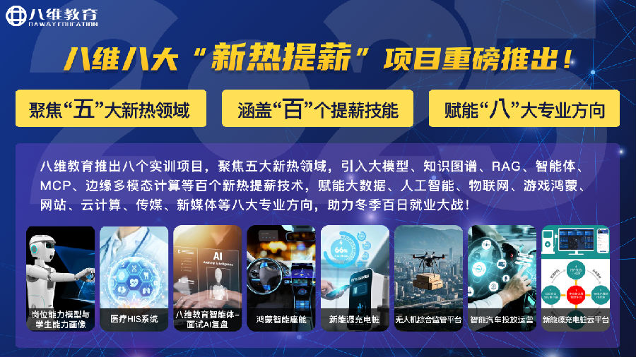 八维职业学校八大“薪”项目强势启动，决胜冬季百日就业攻坚战！